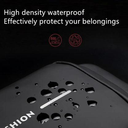 Anti Theft Chest Bag With USB Charging Crossbody For Men - Smarsty