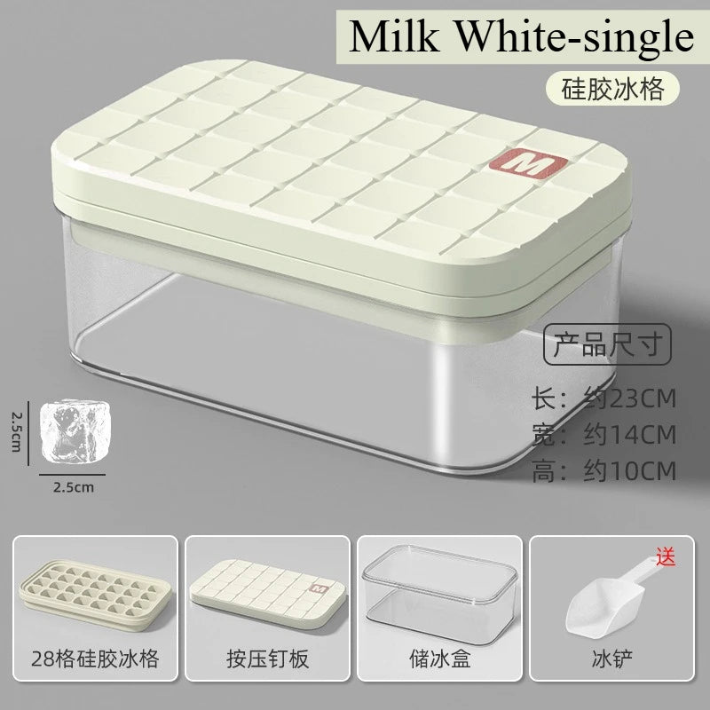 Large Capacity Silicone Ice Cube Tray for Easy Drinks - Smarsty