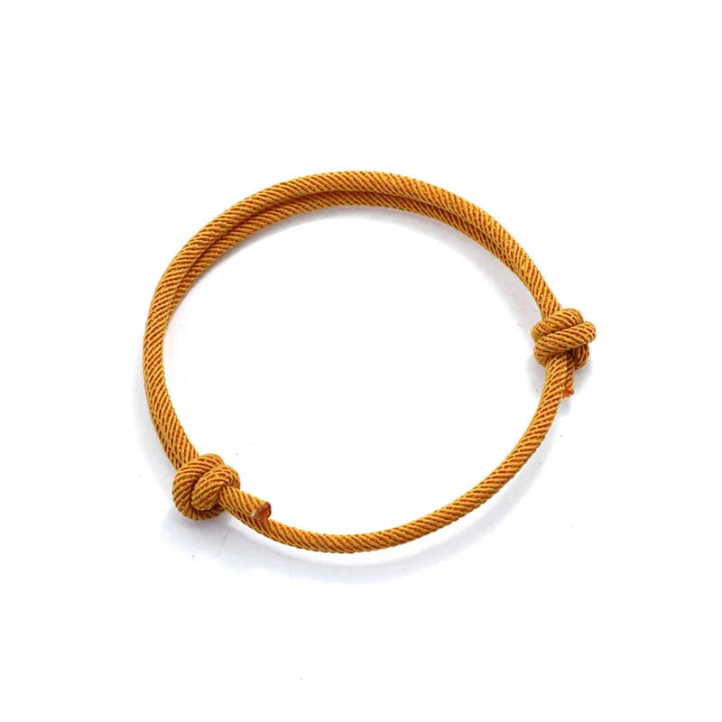 Handmade Adjustable Rope Bracelet for Men and Women - Smarsty