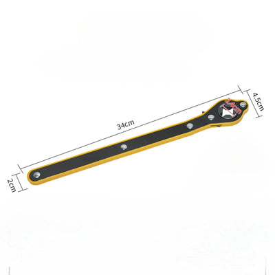 Auto Labor Saving Jack Ratchet Wrench Tire Jack Removal Wrench Cross car Labor Saving Wrench Rocker Arm - Smarsty