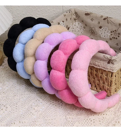 Microfiber Spa Headband Soft Absorbent Face Washing - Smarsty