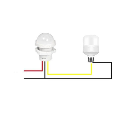 2PCS Smart PIR Motion Sensor Light Switches Auto On Off - Smarsty