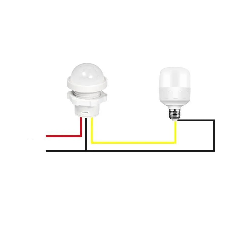 2PCS Smart PIR Motion Sensor Light Switches Auto On Off - Smarsty
