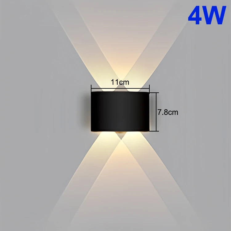Waterproof LED Wall Lamp for Indoor and Outdoor Use - Smarsty