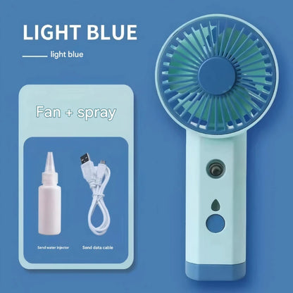 Compact USB Mini Air Cooler with Rechargeable Humidifier - Smarsty