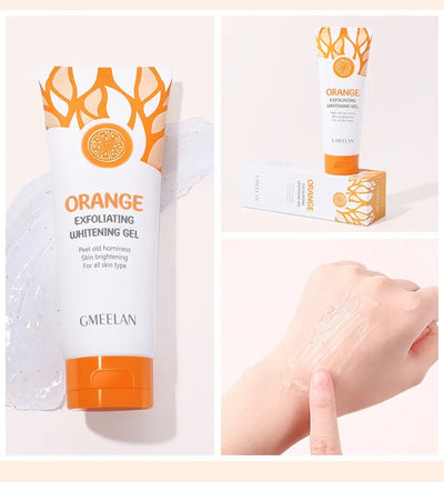 Orange Exfoliating Gel Dead Spot Remover Brighten Peeling 50g Gentle Repair Scrub Whiten Hydrating Moisturizer Korean Skin Care - Smarsty