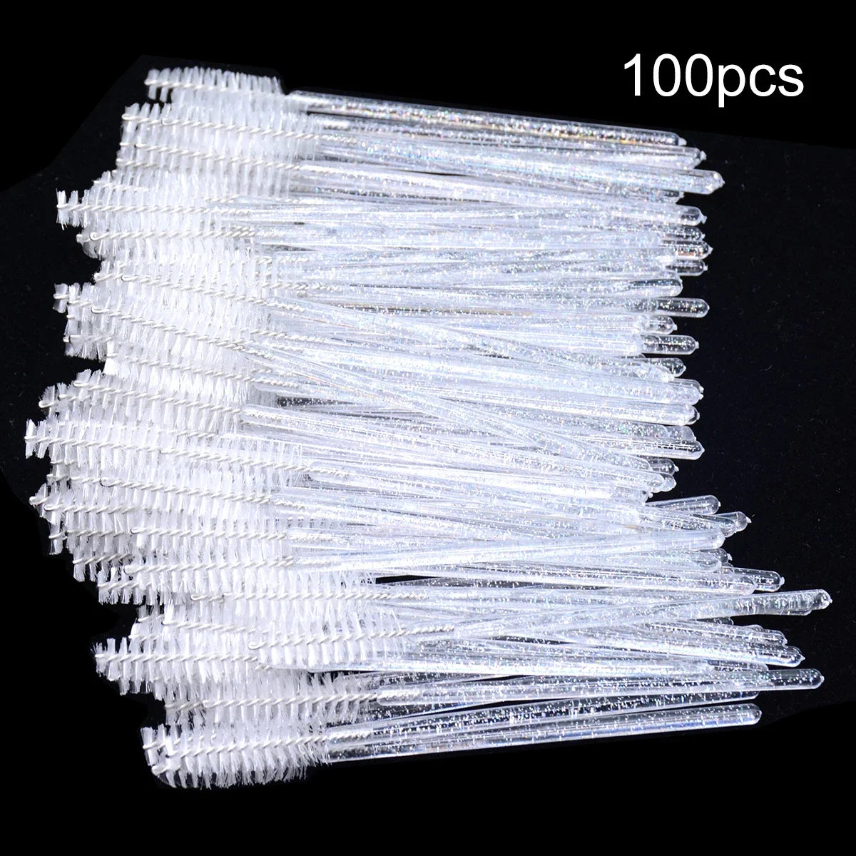 100pcs Disposable Eyelash Brushes for Flawless Application - Smarsty