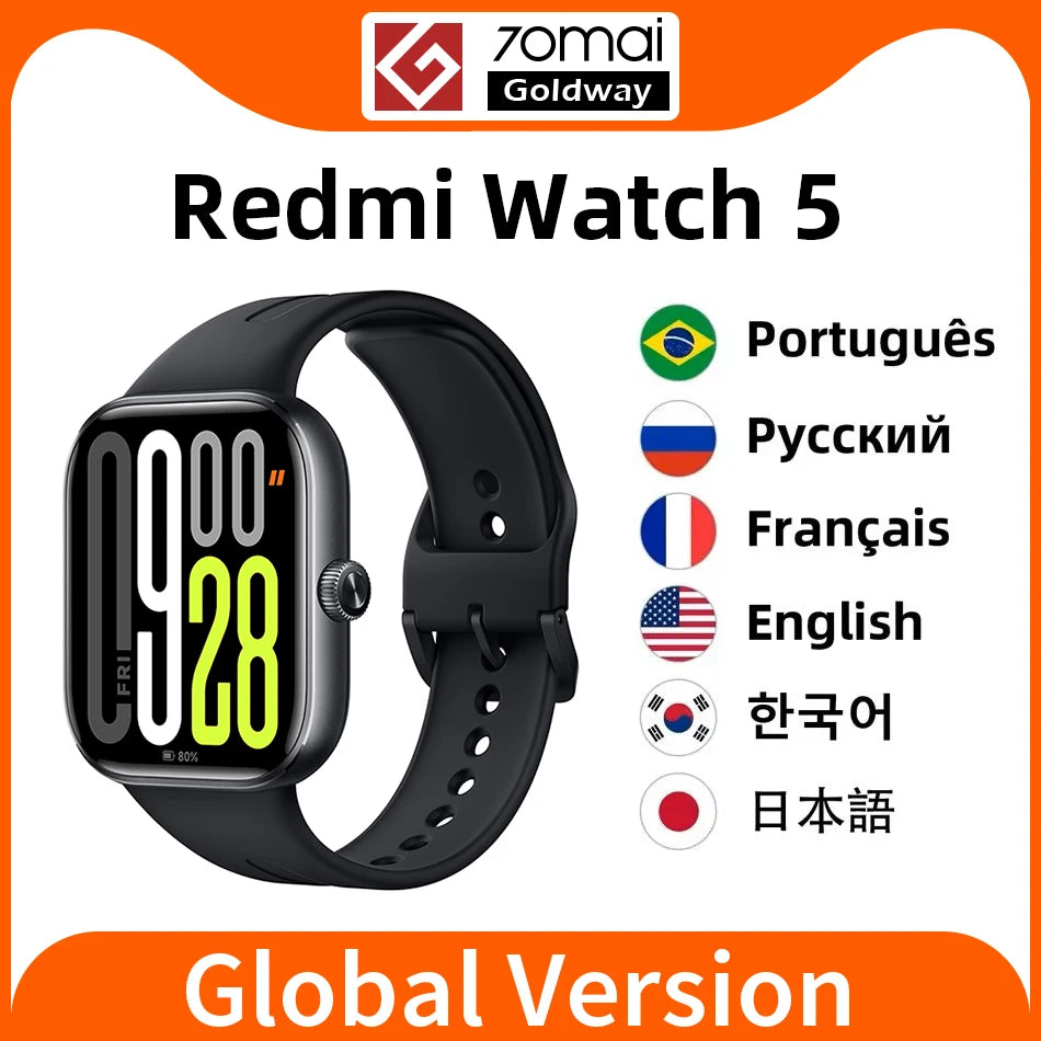 Xiaomi Redmi Watch 5 with Bluetooth Calling and AMOLED Screen - Smarsty