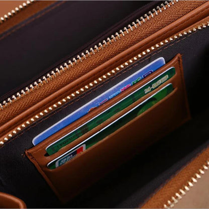 Women's Wallet Korean Handbag Multi Card Large Capacity Casual Shoulder Bag Mobile Phone Packet Fashion New Style - Smarsty
