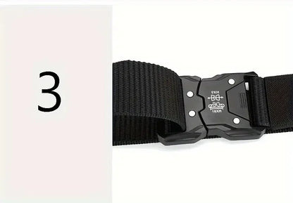 Tactical Waist Belt with Durable Automatic Buckle - Smarsty