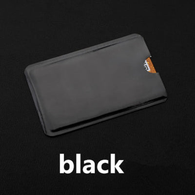 10pcs Anti Rfid Credit Card Holder Blocking Reader Lock Blocker Bank Cards Protector Shielding Bag Colorful Anti-theft Card Case - Smarsty