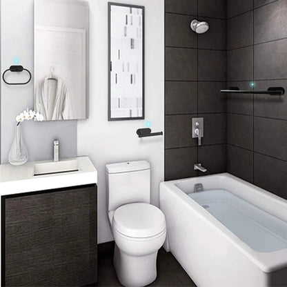 No Drilling Stainless Steel Towel Bar for Bathroom - Smarsty