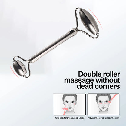 Ice Face Roller and Gua Sha Set for Effective Facial Massage - Smarsty