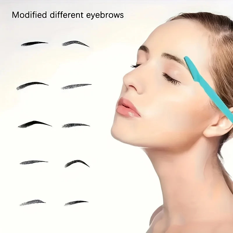15 Multifunctional Facial Trimming Set, Suitable for Both Women And Men - Eyebrow Trimmer with Safety Cover, Suitable for Eyebro - Smarsty