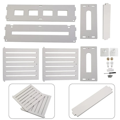 Wall Mounted Wireless Router Rack Living Room Wall-Mounted WiFi Storage Box Wall Decoration Cable Power Bracket Organizer Box by Smarsty