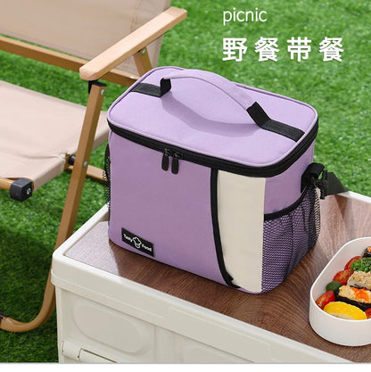 Insulated Lunch Bag Large Unisex Keeps Food Fresh All Day - Smarsty