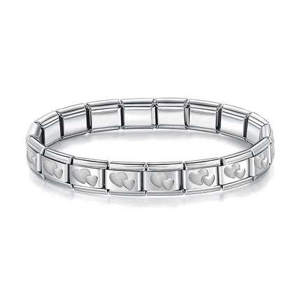 Hapiship Stainless Steel Charm Bracelet Women - Smarsty