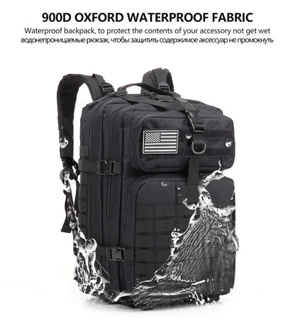 30/50L Tactical Backpacks Man Traveling Bags Survival Outdoor 3P Assault Pack EDC Molle Pack hiking Trekking Hunting Bag - Smarsty