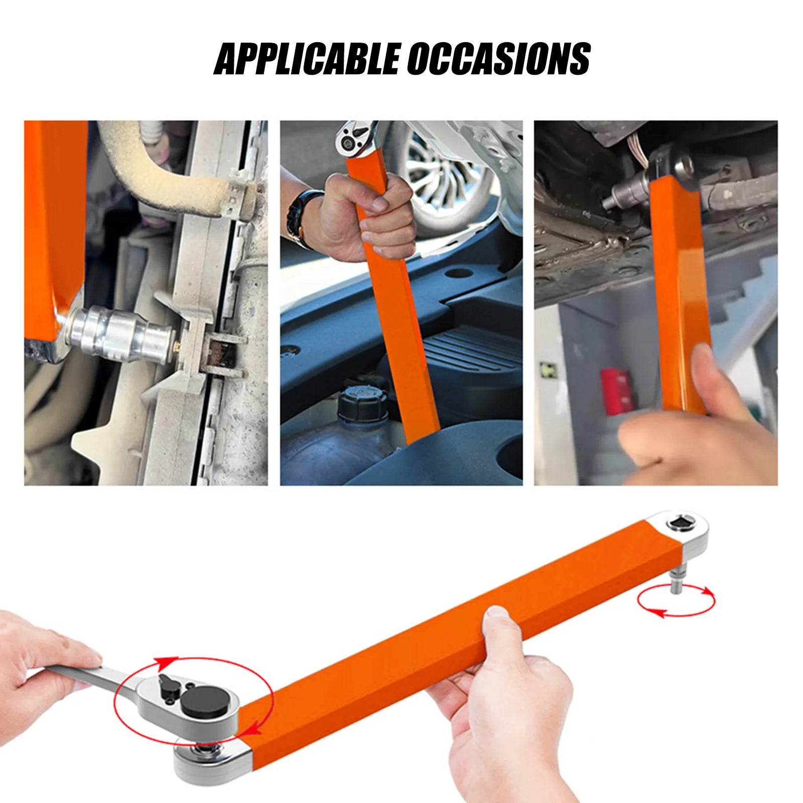 Professional Drive Ratchet Wrench Household Multifunctional Repair Tool Ratchet For Air Refrigeration Tools MIAO-US