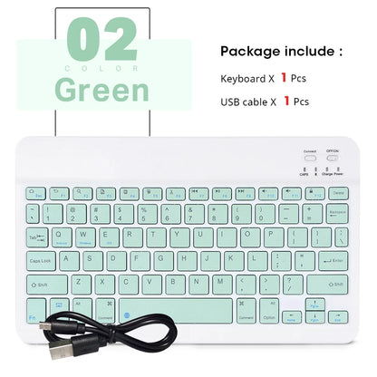 Mini Wireless Bluetooth Keyboard With Integrated Mouse