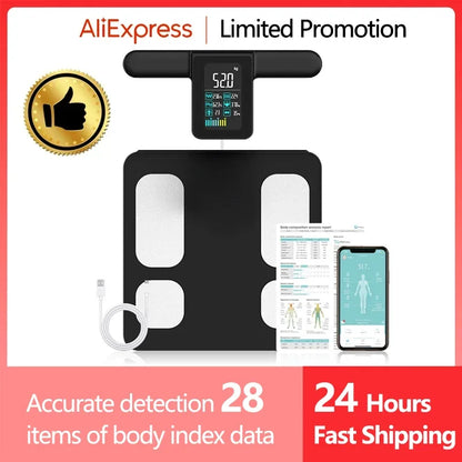 Smart Kitchen Scale Stainless Steel Food Calorie Protein Fat Carbs Nutritional Calculator 11LB/5kg Weight for Healthy Cooking