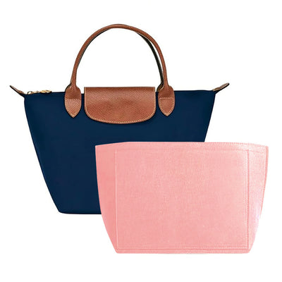 Felt Insert Bag Fits For Longchamp Handbag Liner Bag Felt Cloth Makeup Bag Support Travel Portable Insert Purse Organizer - Smarsty