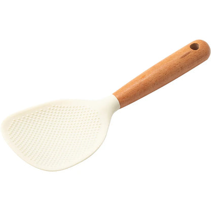 Food Grade Silicone Rice Spoon, Household Non-stick Pot, High Temperature Resistant Kitchen Spoon, Kitchen Tools, 1 tbsp