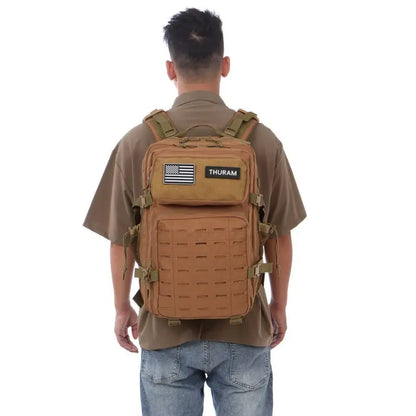 25L/50L Tactical Backpack Bag Hunting MOLLE Backpack GYM For Men EDC Outdoor Hiking Rucksack Witch 2 Bottle Holders - Smarsty