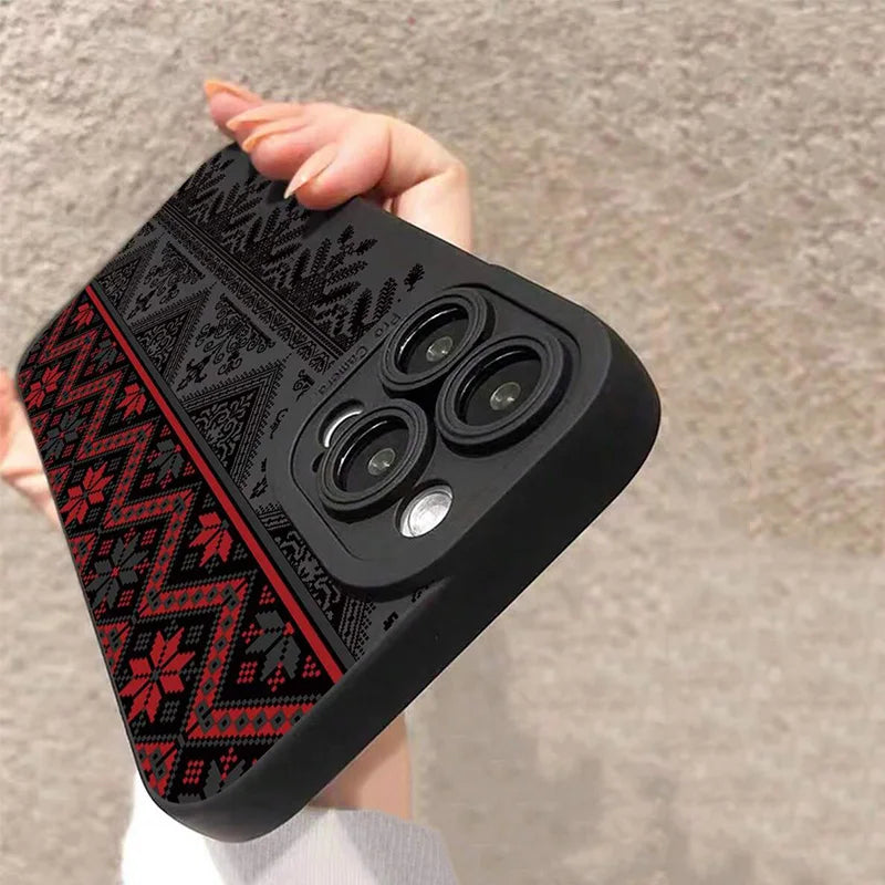 Vintage Totem Painting Shockproof Phone Case For iPhone 17 16 15 14 13 12 11 Pro Max XS X XR 7 8 Plus SE 2022 13 Mini Soft Cover by Smarsty