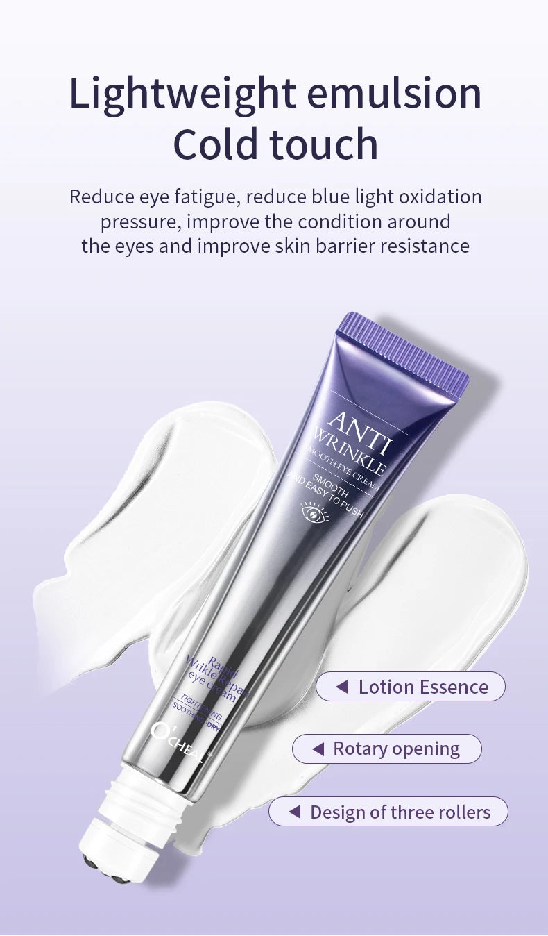 O'CHEAL Anti Aging Eye Cream Roller for Dark Circles - Smarsty
