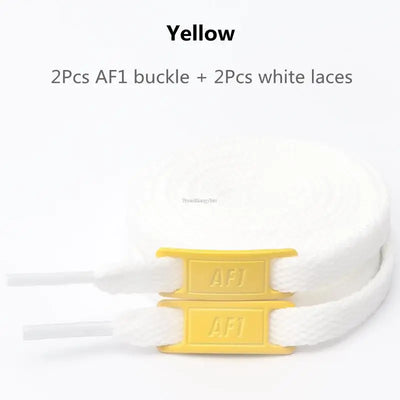 Original AF1 Shoelaces Combination White Flats laces and Shoe Decoration Suit Sneaker Shoelace Air Force one Shoes Accessories - Smarsty