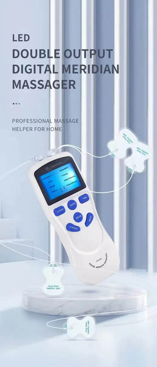 8 Modes EMS Dual Channel Muscle Massager for Fatigue Relief - Smarsty