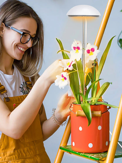 Full Spectrum Grow Lights with Auto On/Off Timer Plant Growing Lamp Height Adjustable for Plants Flowers Greenhouse Hydroponic