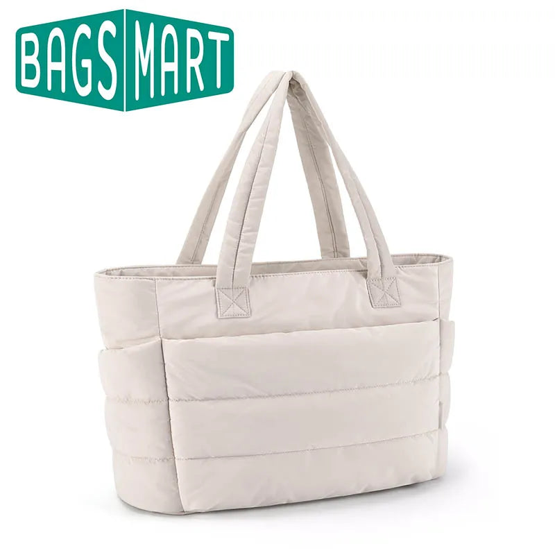 BAGSMART Women Tote Bag Large Capacity Versatile Handbag - Smarsty