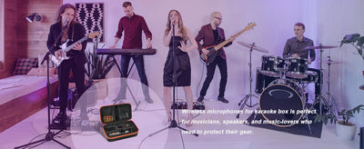 Wireless Microphone Case for JBL Dual Mic Travel - Smarsty