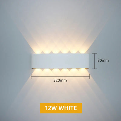 Waterproof Aluminum LED Wall Lamp for Indoor and Outdoor Use - Smarsty