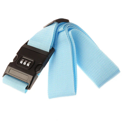 Luggage Strap Anti-theft Luggage Buckle  Password Adjustable Bundling Packing Baggage Belt Suitcase Trunk Belts Bag Accessories