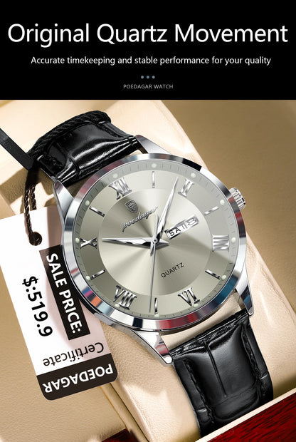 Luxury Waterproof Military Watch For Men with Luminous Dial - Smarsty