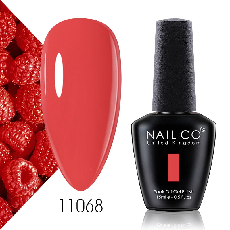 NAILCO 15ml Gel Top Coat and Base Coat for Long-Lasting Shine - Smarsty