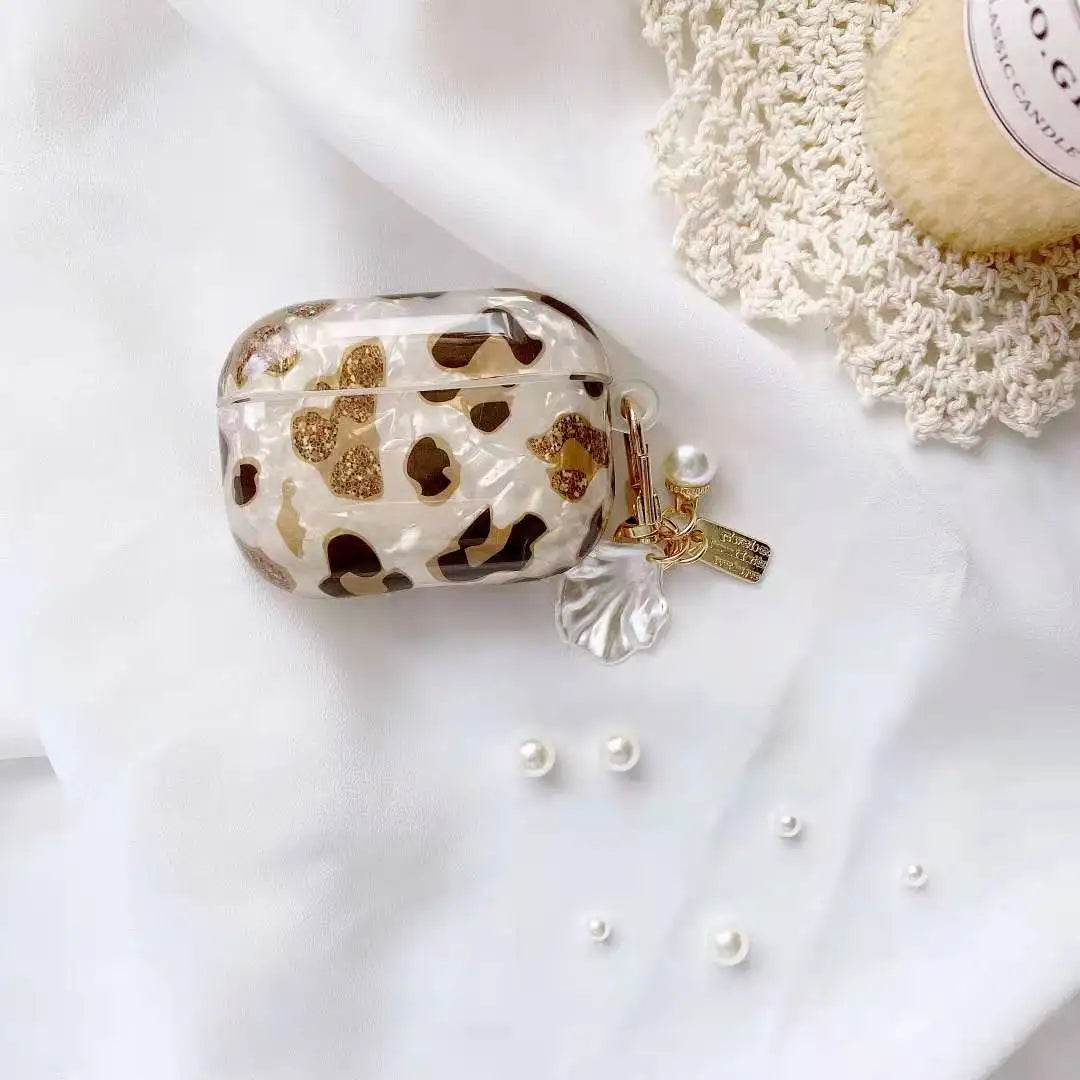 Pearl Leopard Earphone Case for AirPods Pro 2 - Smarsty