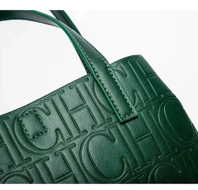 Large Capacity Handbag With Lock Design Luxury Crossbody - Smarsty