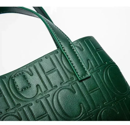 Large Capacity Handbag With Lock Design Luxury Crossbody - Smarsty