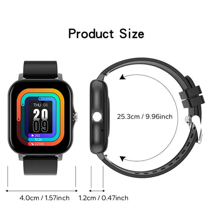 Bluetooth Smart Watch with Touch Call and Fitness Tracker - Smarsty