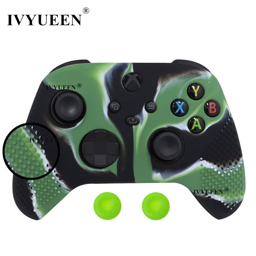 Ivyueen Silicone Grip Caps for Xbox Series Controllers - Smarsty