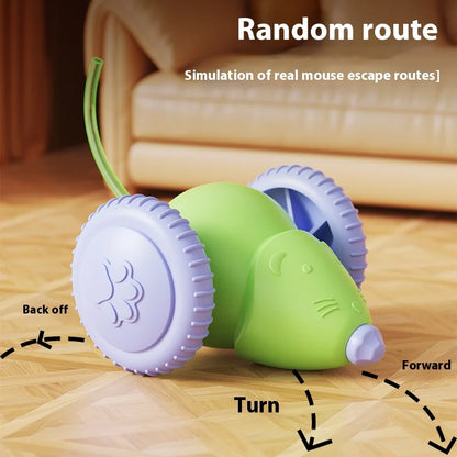 Interactive Electric Mouse Toy for Cats with Obstacle Avoidance - Smarsty