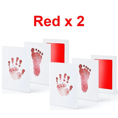 Safe Inkless Baby Handprint Kit No Touch Footprints Two Pack - Smarsty