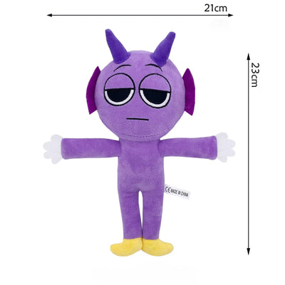 Sprunki Plush Toys Horror Game Toys Cartoon Cute Soft Stuffed Pillow For Kid Birthday Christmas Gift Stuffed Children Dolls - Smarsty