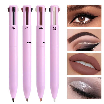 4-in-1 Multi-Functional Lip Liner Eyeliner Set - Smarsty