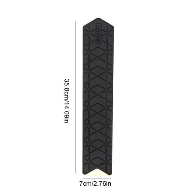 Silicone Bike Down Tube Anti-Scratch Sticker Bike Frame Guard Bike Down Tube Frame Protector for Mountain Bike MTB Road Bike