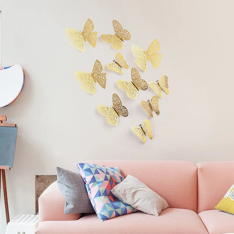 3D Butterfly Wall Stickers for Home Decor - Smarsty